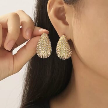 Water Drop Stone Earring